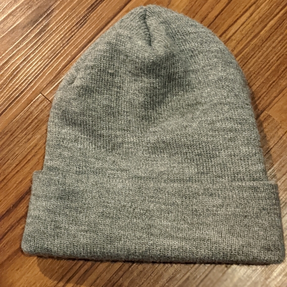 New England Patriots Knit Gray Wool Beanie - Picture 4 of 4